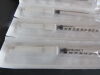 COVIDIEN Box of 100 REF 1180126038 Monoject  1mL Tuberculin Syringe Detachable Needle 26G x 3/8 Exp. 12/2023