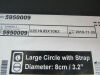 BARD Ventrio ST 5950009  Large CircleHernia Patch Sorbaflex Memory Tech 8cm 3.2 Exp. 11/2019