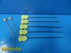 INTUITIVE SURGICAL Lot of 7 Intuitive da Vinci SI Single Site Assorted Instruments