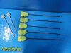 INTUITIVE SURGICAL Lot of 7 Intuitive da Vinci SI Single Site Assorted Instruments