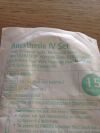 BRAUN 456504 Anesthesia IV Set, 130in