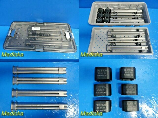 SULZER Spine Tech Double Barrel Bak / Proximity Surgical Instrument Set