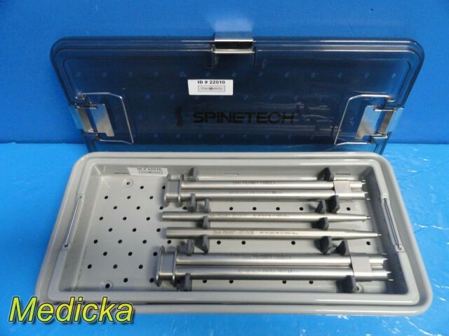 SULZER Spine Tech Double Barrel Bak / Proximity Surgical Instrument Set