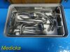 WECK Jarit Pilling Ditman D & C Tray Surgical Instruments W/ Carrying Case