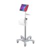 EASTSHORE MEDICAL GRADE TALBET COMPUTER ROLL STAND WITH CASTING METAL BASE Monitor Stand