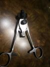 KARL STORZ 33146 Clickline Metal Handle Whit Hemostat Ratchet Axial