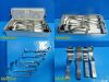 JARIT 18X  & Codman Assorted Major GU (Genitourinary) Retractors W/ Case