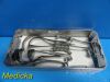 JARIT 18X  & Codman Assorted Major GU (Genitourinary) Retractors W/ Case