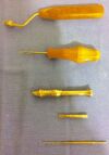 ORTHOSURGICAL IMPLANTS INC. HBS-Mini 55-910-60 headless bone screw kit Surgical implant kit