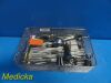 JARIT COMPLETE PROFESSIONAL D&C Tray Surgical Instruments W/ Carrying Case