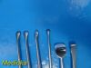 JARIT Lot of 6 , Richards & Zimmer Key Periosteal Elevators