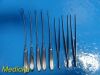 WECK SKLAR JARIT COMPLETE PROFESSIONAL D & C Tray Surgical Instruments W/ Case