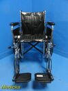 CARDINAL HEALTH CW0071CSF Full Length Wheel Chair W/2X Removable ARM RESTS