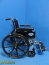 CARDINAL HEALTH CW0071CSF Full Length Wheel Chair W/2X Removable ARM RESTS