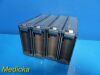 BECKMAN 4 x  Coulter LH Slide Maker  Cassettes W/ 78 x Slides