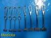 AESCULAP Lot of 8 Ditmar &  BT-266 Volkmann Rake Retractors, 6 Prong, Sharp