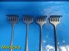 AESCULAP Lot of 8 Ditmar &  BT-266 Volkmann Rake Retractors, 6 Prong, Sharp