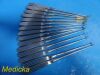 Straight & Angled Ring Lot of 35 TRE Surgical Straight & Angled Ring Curettes
