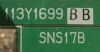 FUJI 113Y1699 Fuji SNS17B CR Reader Board CR