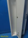 2X White  Wooden Right & Left Sided Doors Scope Holder / Hanger / Cabinet