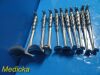JARIT Lot of 10  Codman Sklar Assorted Kelly Retractors; Hollow Grip