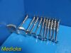 JARIT Lot of 10  Codman Sklar Assorted Kelly Retractors; Hollow Grip