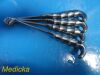 JARIT Lot of 10  Codman Sklar Assorted Kelly Retractors; Hollow Grip