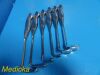 JARIT 6X  Codman Assorted Richardson Retractors; Lamb Handle
