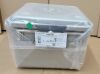 CASE MEDICAL New Steritite Mid size Universal Perforated bottom sealed Sterilization container With lid cover 12.3 X 11 X 8 SC08HG Surgical Cases