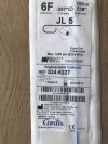CORDIS 534-622T Angiographic Catheter, 6F 100cm, Open End 0 Sideholes. (X)