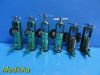 6X Responsive Respiration Inc Model 120-1050 BRASS Responsive Respiration Inc Model 120-1050 BRASS 50 PSI O2 Regulators