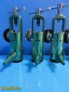 6X Responsive Respiration Inc Model 120-1050 BRASS Responsive Respiration Inc Model 120-1050 BRASS 50 PSI O2 Regulators