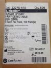 CAREFUSION 23275-470 V.Mueller Peanut Sponge X-Ray Detectable 3/8in. (100 Packs/Box) (X)