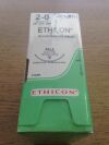 ETHICON 1697H Black Monofilament Nylon Suture, 30" (3 Dozen)