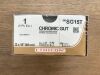 ETHICON SG15T Chromic Gut Undyed Absorbable Suture 1, Sutupak 12x18in (24/Box)