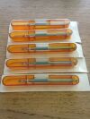 FEATHER 7651BR Micro Feather Ophthalmic Scalpel With Aluminum Handle (5/Box)