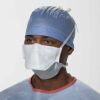 HALYARD Box of 50 Kimberly Clark Anti-Fog Fog-Free DuckBill Type II (Level 2) Surgical Blue Procedure Medical Mask  49216 EXP 2025 Mask