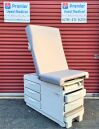RITTER Midmark Exam Table Model 204 with New Graphite Upholstery Exam Table