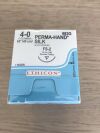 ETHICON 683G  Perma-Hand Silk Black Braided 4-0, 18in (12/Box)(X)
