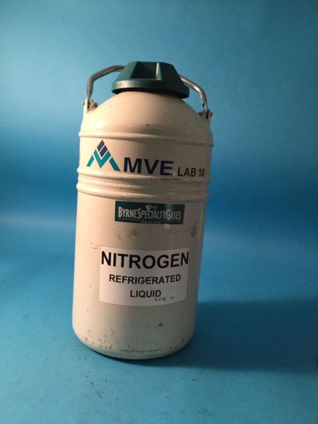 BYRNES SPECAILTY GASES MVE Lab 10 NItrogen Tank