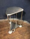 PEDIGO P-1120L SS Linen Cart with Foot Operated Lid