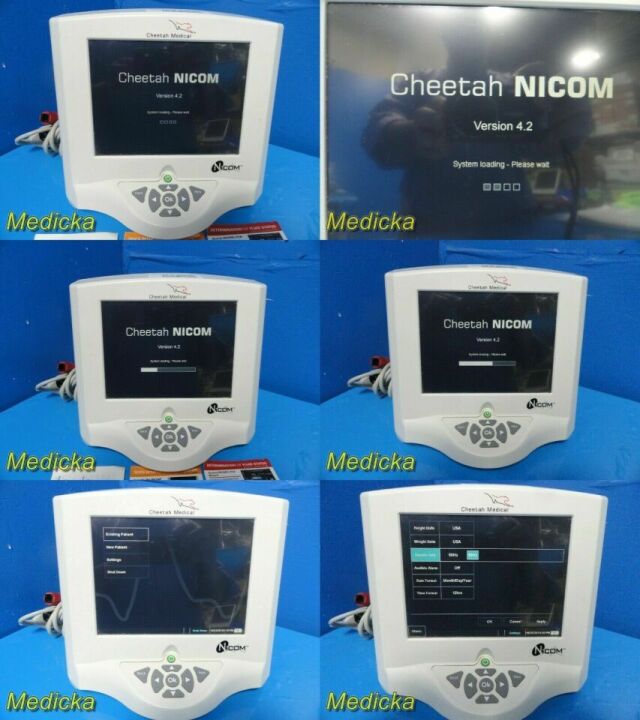 CHEETAH MEDICAL Cheetah Med NiCOM (Non-Invasive Cardiac Output Monitor