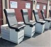 RITTER Midmark 100 Exam Table with New Graphite Upholstery Exam Table