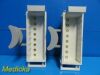 PHILIPS 2X  Intellivue M8048A FMS (Flexible Module Server) Racks W/ Caddy ~ Module Rack