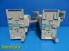 PHILIPS 2X  Intellivue M8048A FMS (Flexible Module Server) Racks W/ Caddy ~ Module Rack