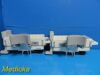 PHILIPS 2X  Intellivue M8048A FMS (Flexible Module Server) Racks W/ Caddy ~ Module Rack