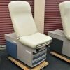 RITTER Power Exam Table 307 New Cream Upholstery Power Base manual back Blue Doors Exam Table