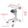 EASTSHORE Gas Spring Assisted Heigh Adjustable Mobile Trolley Cart ultrasound scanner system Instrument Cart