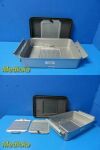 GENESIS C.A.S.E Sterilization  Container W/ Retention Plates 19"x12"x5"