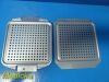 GENESIS C.A.S.E Sterilization  Container W/ Retention Plates 19"x12"x5"